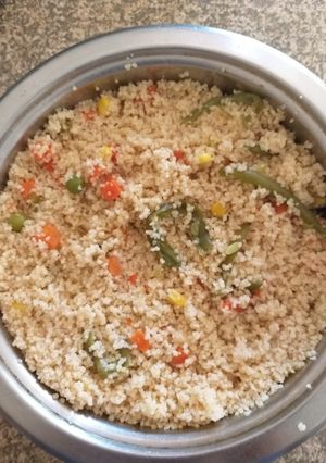 A picture of Veggie Couscous.