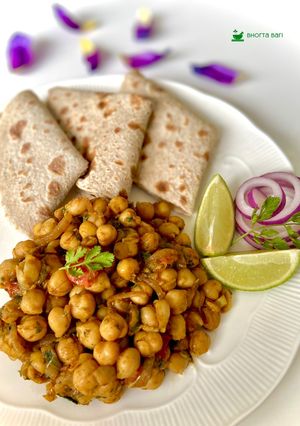 A picture of Chickpeas Bhuna.