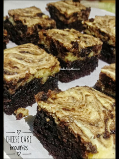 Foto resep Cheese cake brownies