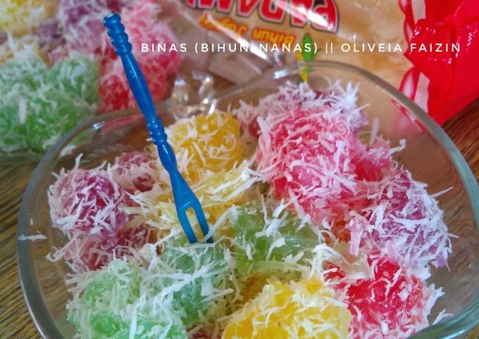 Resep 370) Binas (Bihun Nanas), Bisa Manjain Lidah