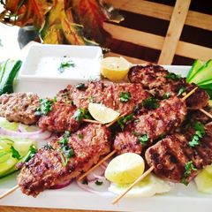 A picture of Grilled Turkish Kebab.