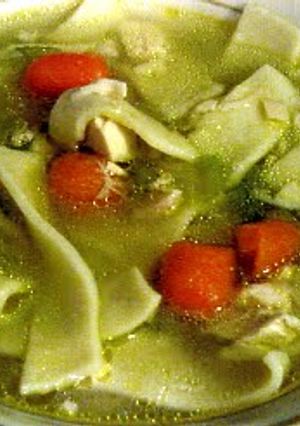 A picture of AMISH CHICKEN NOODLE SOUP.