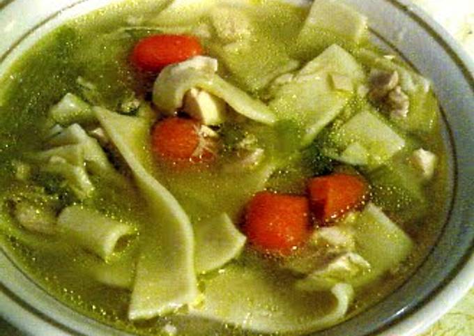 AMISH CHICKEN NOODLE SOUP