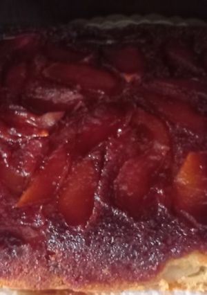 Una foto de 🍎Torta invertida de 🍎 4 Pasos