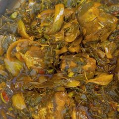 A picture of Vegetables soup.