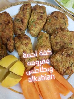 صورة لوصفة كفتة لحمة مفرومة بالبطاطس