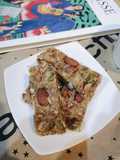Banana snack bar (Microwave Recipe : คลีน) #ปาร์ตี้ของว่าง