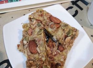 รูปของ Banana snack bar (Microwave Recipe : คลีน) #ปาร์ตี้ของว่าง