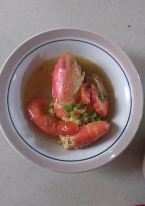 Foto resep Udang Kuah Kuning