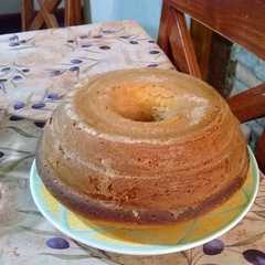 Una foto de Torta de yogurt