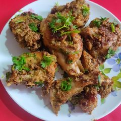 A picture of Afghani Chicken Dry.