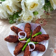 A picture of Smoked Mutton Kabab.