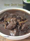 Opor Hati Lembu