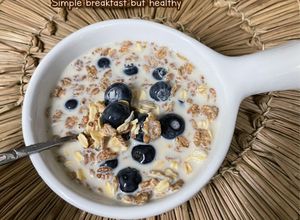 Gambar Blueberry Muesli