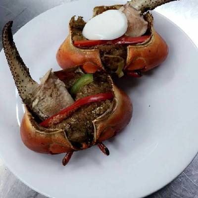 Carapachos de cangrejos rellenos ecuatorianos Receta de mary3737- Cookpad
