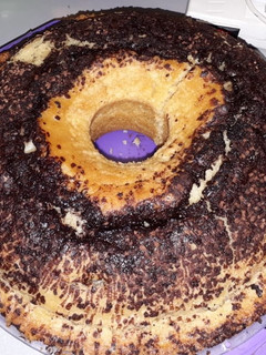 Una foto de Bizcochuelo Vegano con chocolate