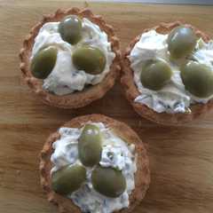 Una foto de Relleno de aceitunas para tartaletas saladas