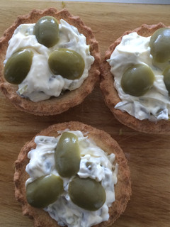Una foto de Relleno de aceitunas para tartaletas saladas