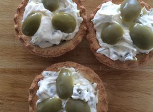 Una foto de Relleno de aceitunas para tartaletas saladas