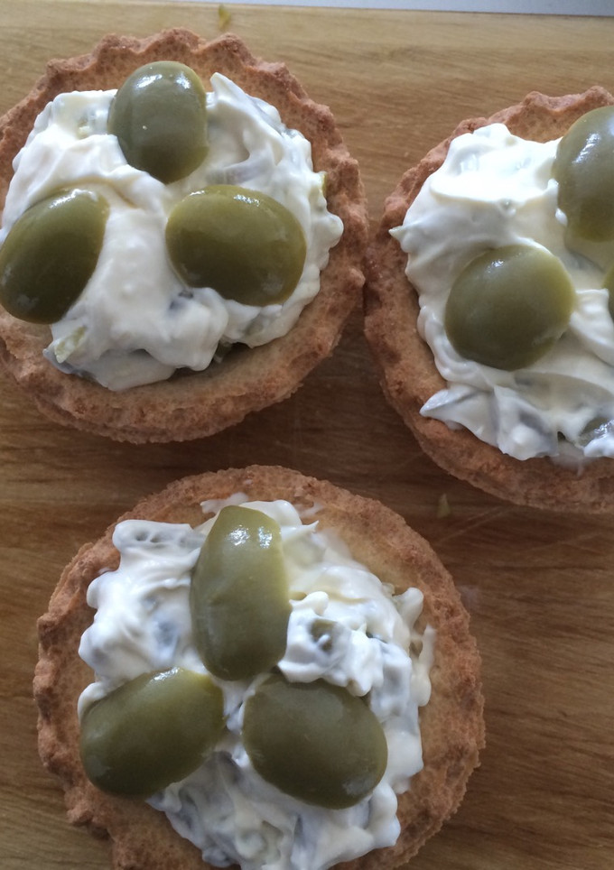 Una foto de Relleno de aceitunas para tartaletas saladas