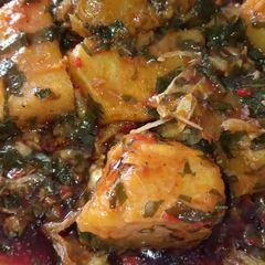 A picture of Yam porriage.
