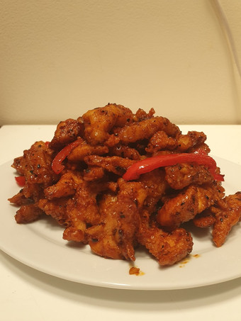 Bagaimana Menyiapkan Ayam dori fillet saus lada hitam Simpel