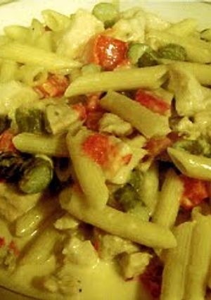 A picture of CHICKEN CARBONARA.