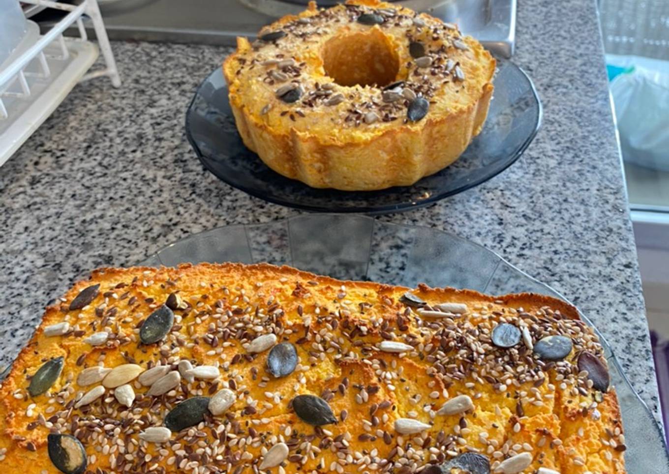 Pan de zapallo/calabaza Low Carb Essen u horno