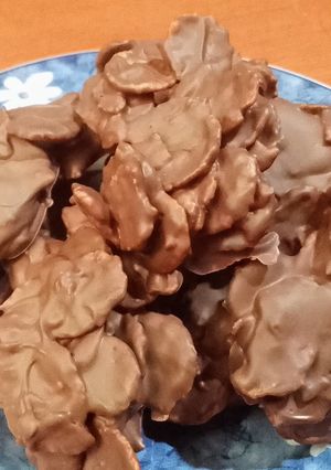 Una foto de Galletas de Cereal y Chocolate (2 ingredientes)