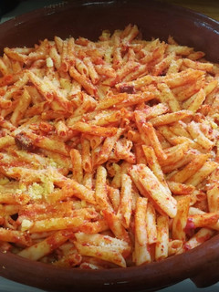 Una foto de Macarrones