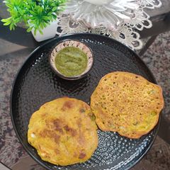 A picture of Sattu pancake.