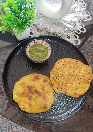 A picture of Sattu pancake.