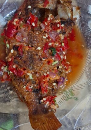 Foto resep Pecak ikan Nila