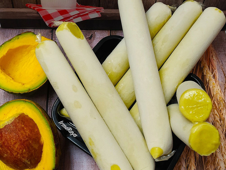 Langkah Mudah untuk Menyiapkan Es Lilin Alpukat Mix Durian yang Menggugah Selera