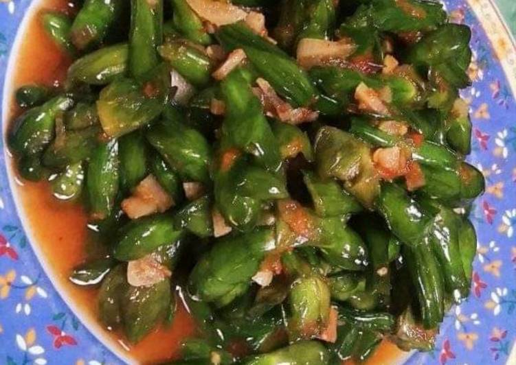 Rahasia Memasak Tumis bunga genjer yang Renyah