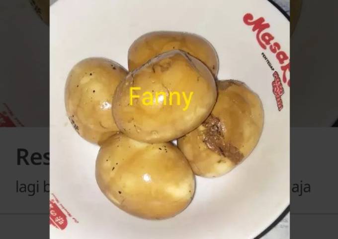 Standar Bagaimana cara memasak Resep Telor pindang sajian Hari Raya dijamin sedap