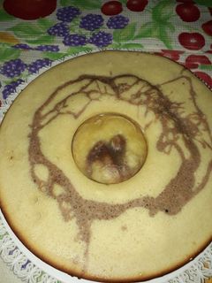 عکسی از دستور کیک یک تخم مرغی