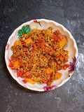 Kala chana chaat