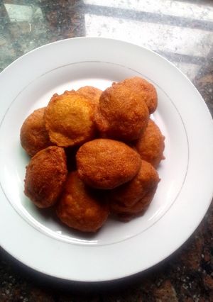 A picture of Akara (beans cake).