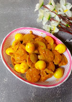 Foto resep Sambalado Tanak Jengkol Telur Puyuh