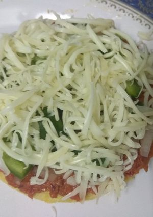 पिज़्ज़ा ढोकला (Pizza dhokla recipe in hindi) रेसिपी मुख्य फोटो