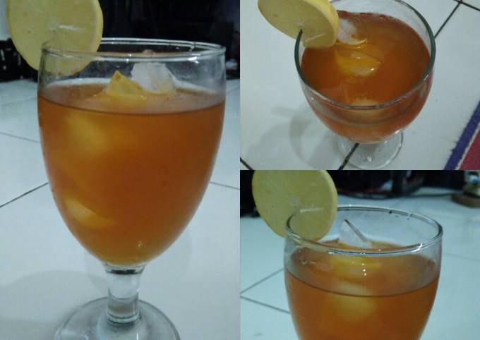 Yuk intip, Resep memasak Es lemon tea yang spesial
