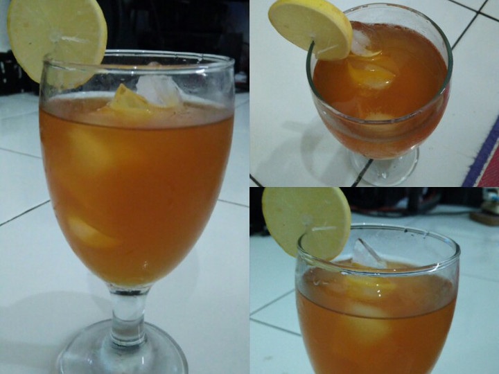 Yuk intip, Resep memasak Es lemon tea yang spesial