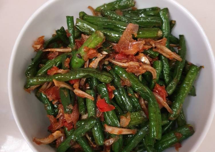Kacang Panjang Teri