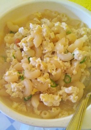 Foto resep Menu GTM orak arik telur makroni
