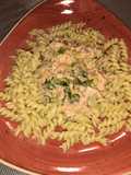 Salsa para pasta de queso azul condimentada