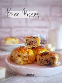Foto resep Bolen Pisang dengan Kulit Pastry Homemade