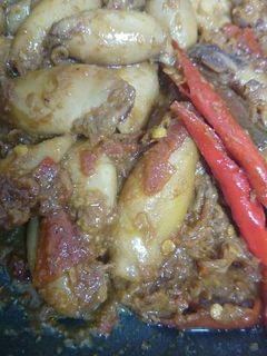 Foto resep Cumi asin bumbu rujak pedas