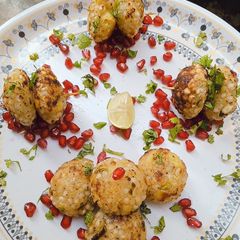 Potato Sabudana Appe A picture of Potato Sabudana Appe.