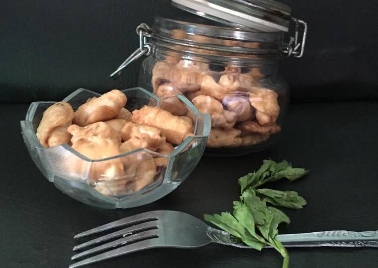 Resep Kue garpu,,, kukis gurih no oven🐌 yang Lezat